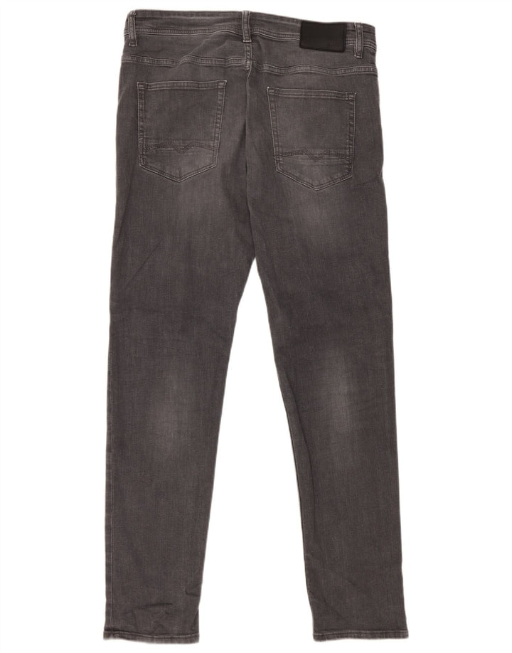 Hugo Boss Herre Tapered Jeans W32 L31 Grå