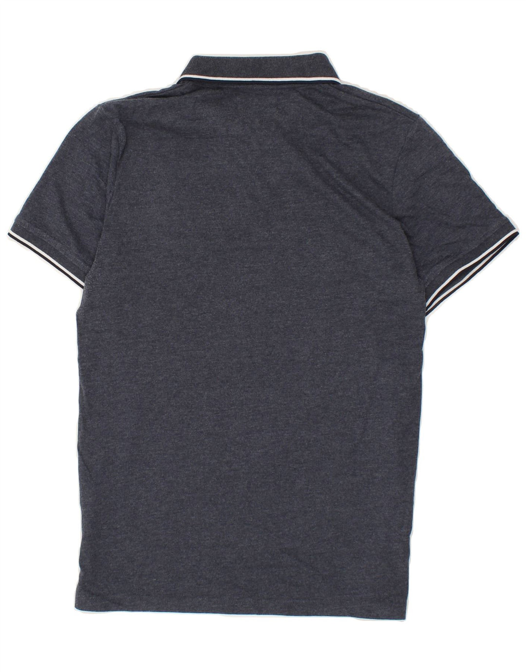 JACK & JONES Mens Polo Shirt Small Navy Blue Cotton Vintage Jack & Jones and Second-Hand Jack & Jones from Messina Hembry 