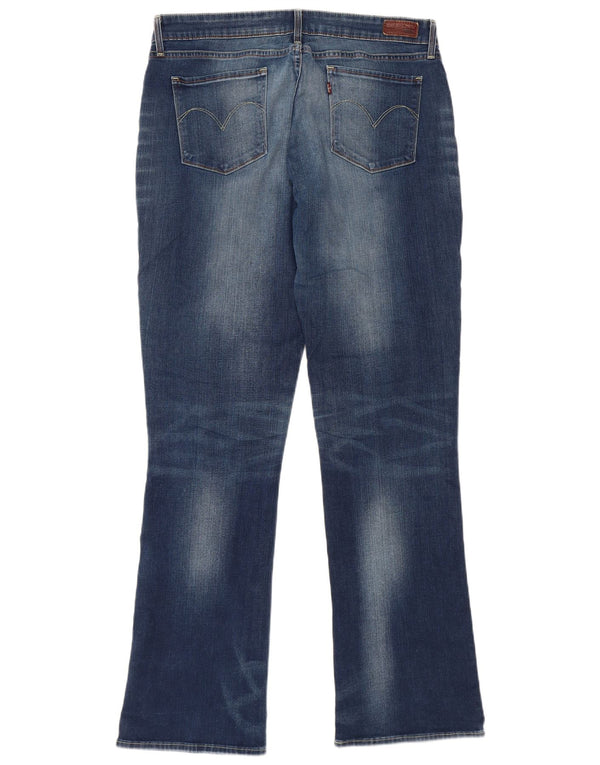 Levi's Dame Demi Curve Modern Rise Bootcut Skinny Jeans W32 L34 Blå