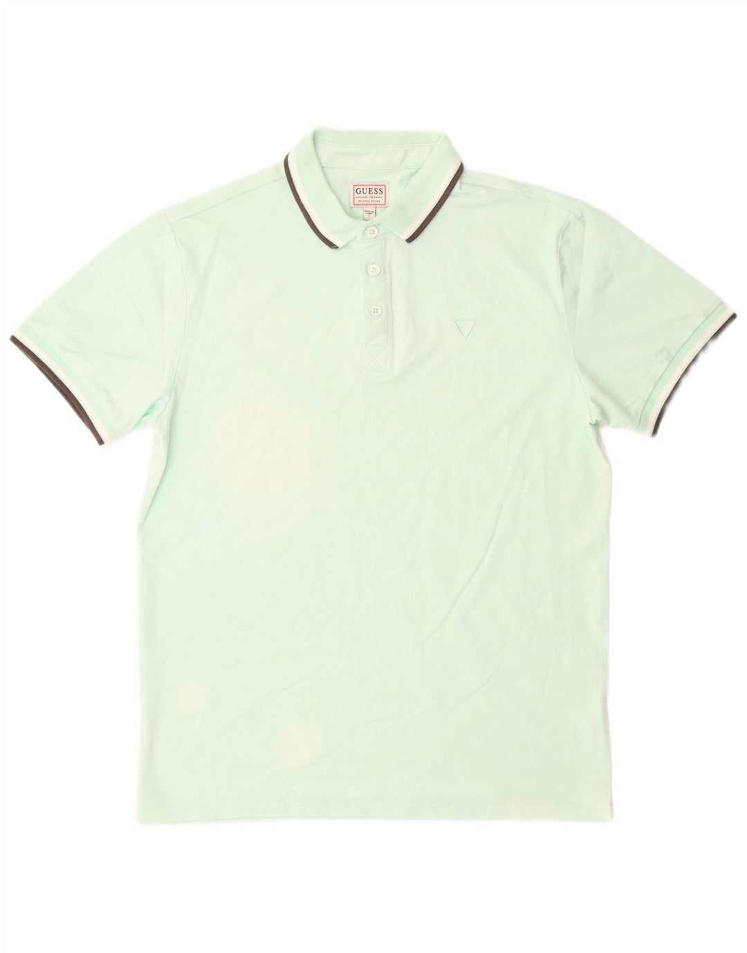 GUESS Polo skjorte til mænd, lille grøn