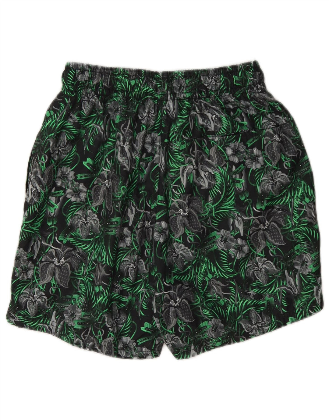 Nike Badeshorts til mænd Small Green Floral Polyester