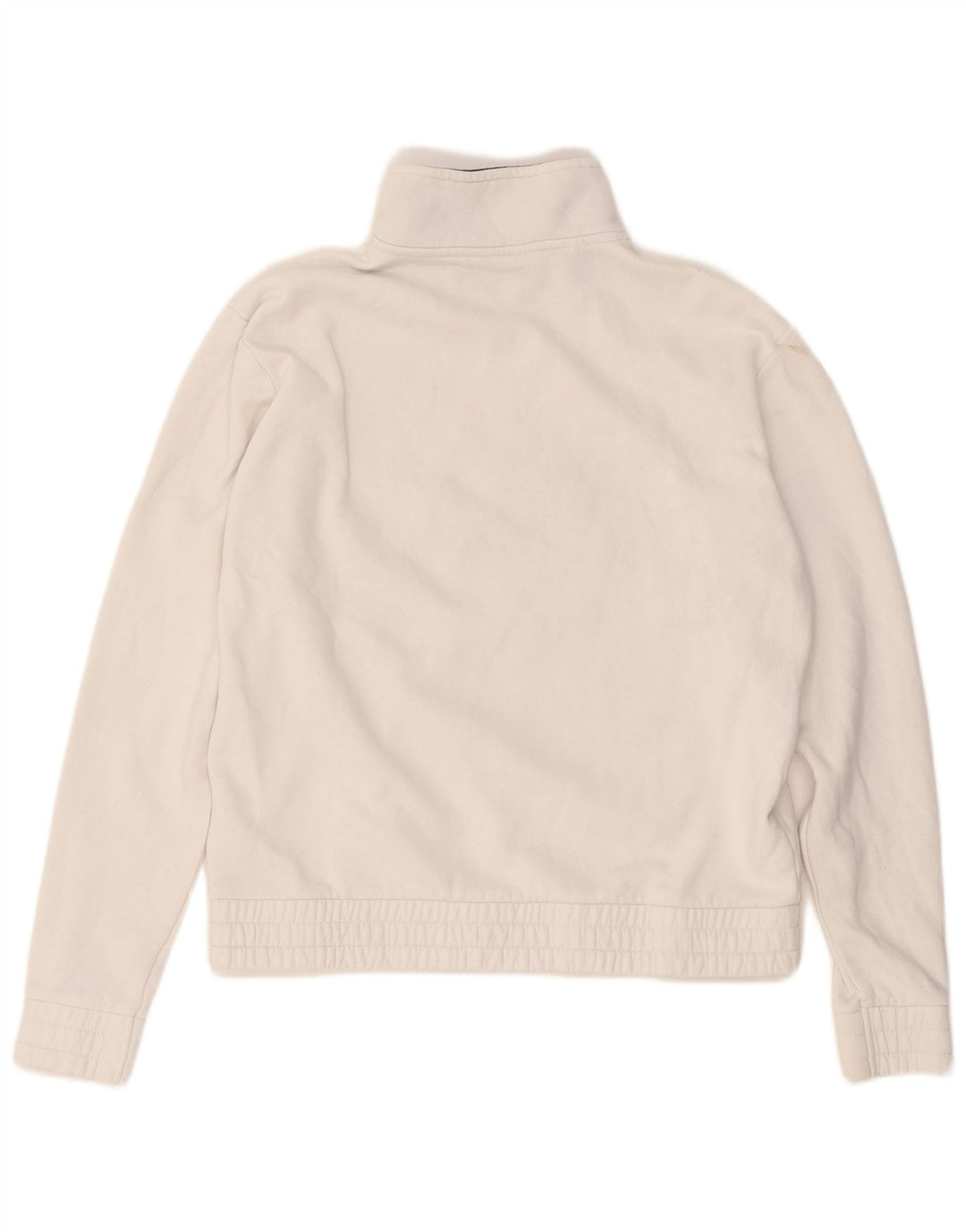 FILA Sweatshirt med lynlås til kvinder DK 14 Medium hvid bomuld