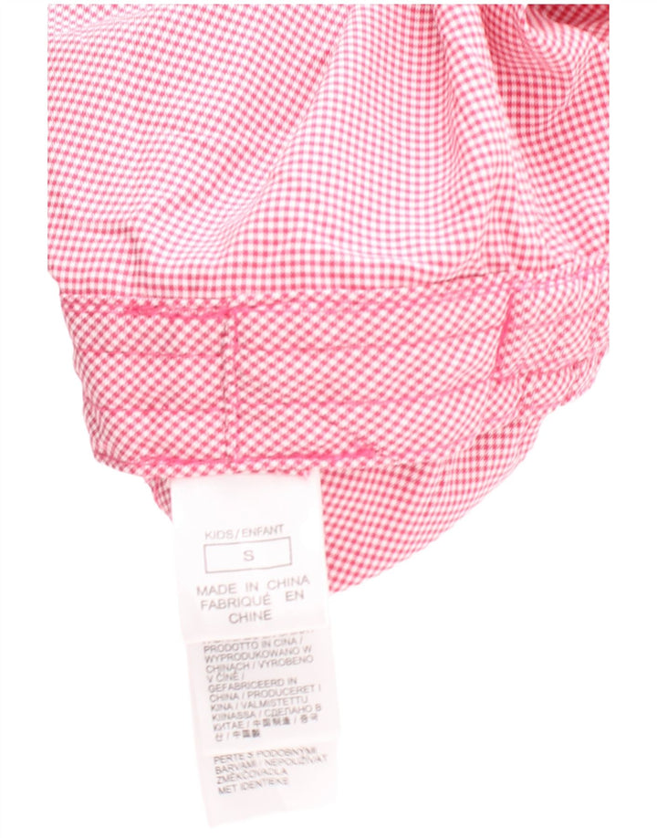 Jack Wolfskin Piger Hals Drape Trapper Hat 4-5 år Lille Pink Houndstooth