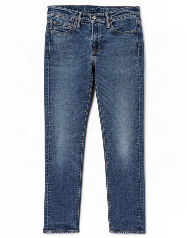 Levi's Mens Slim Jeans W30 L30 Blue Cotton