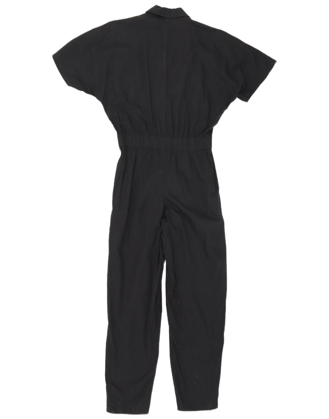 Vintage Jumpsuit til kvinder IT 42 Mellem marineblå bomuld
