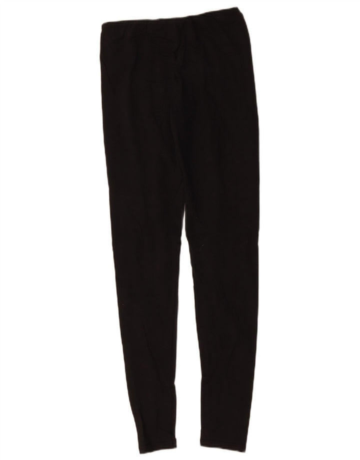 Ellesse Womens Grafiske Leggings UK 8 Small Black Bomuld