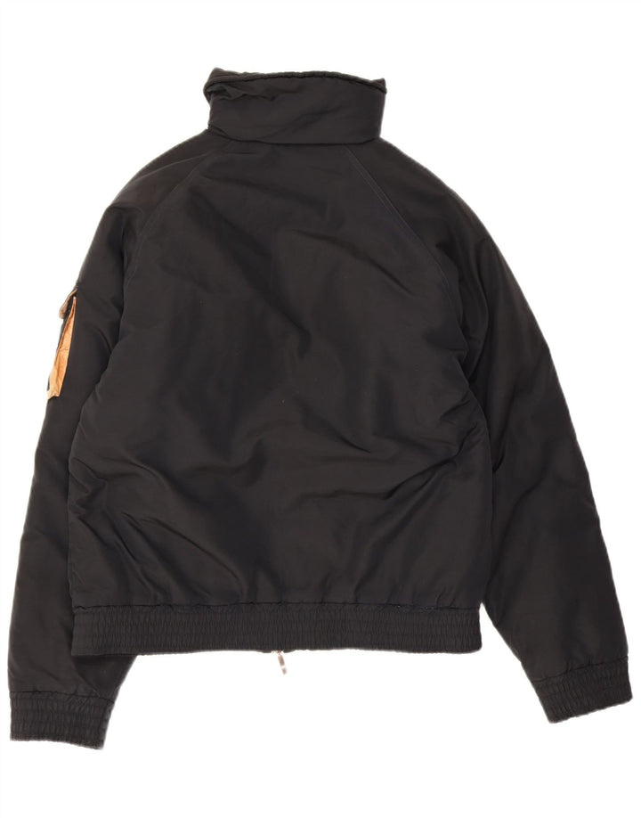 ALVIERO MARTINI Polstret jakke til kvinder UK 18 XL Sort