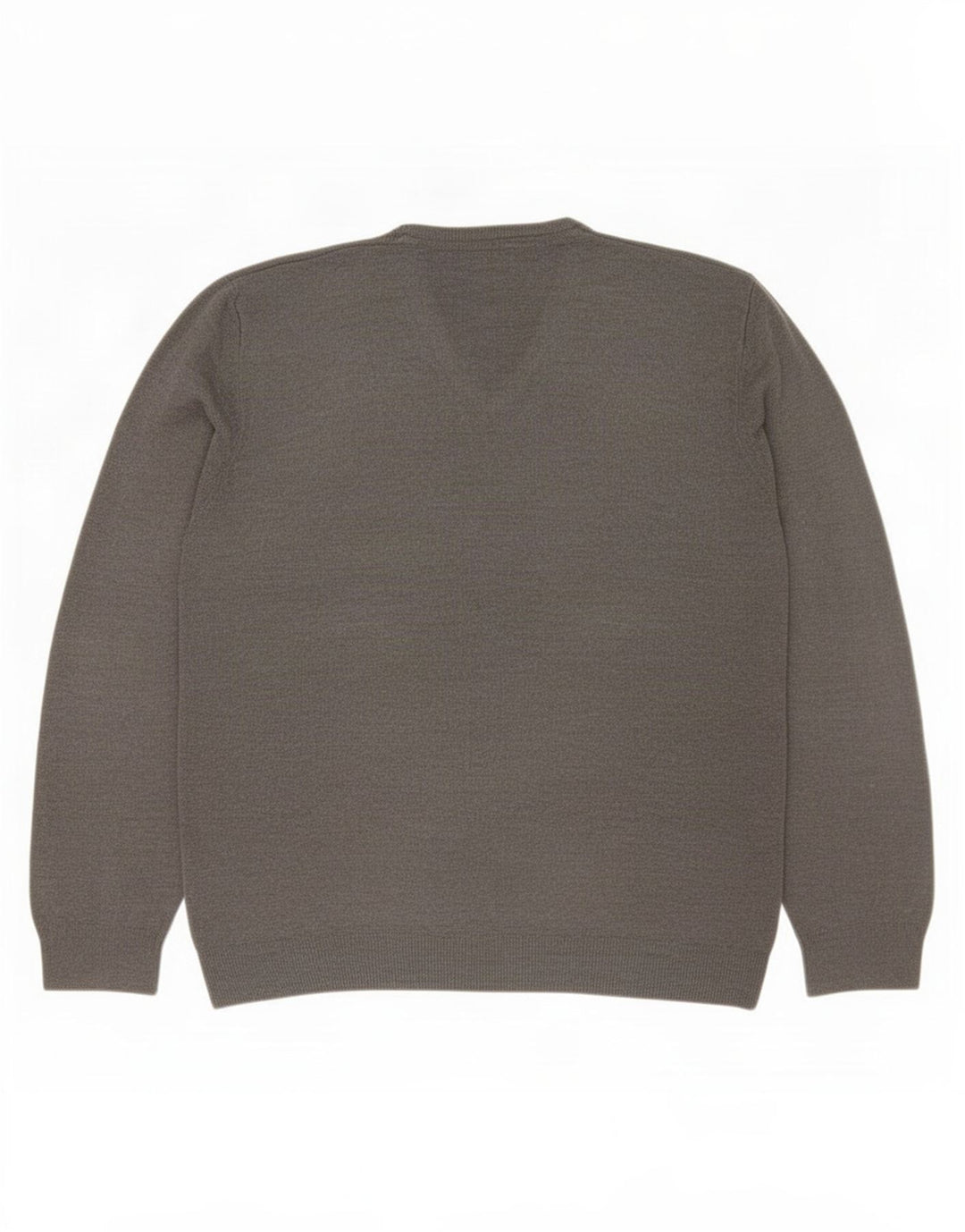 Marks & Spencer Herre Regular Fit V-hals sweater XL Grå Akryl