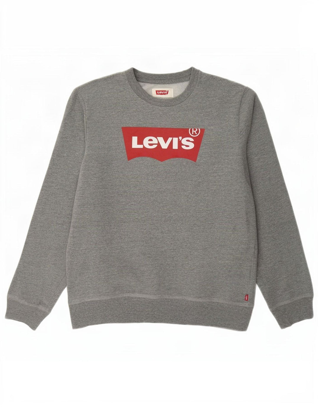 Levi's Boys Grafisk Sweatshirt Jumper 13-14 år XL Grå Bomuld
