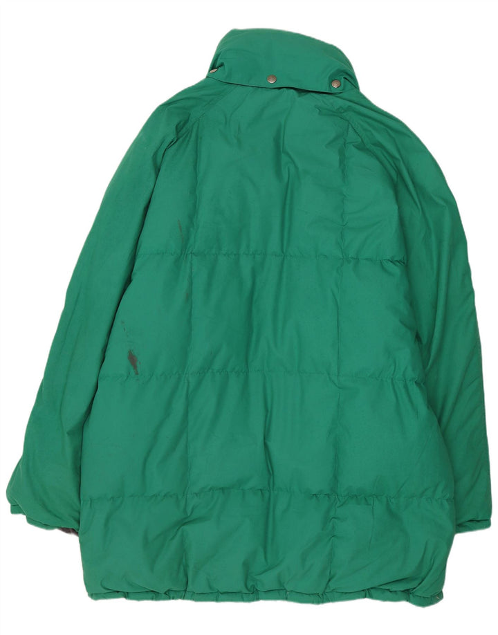 Anzoni Herre Loose Fit Polstret Jakke UK 38 Medium Green Polyester