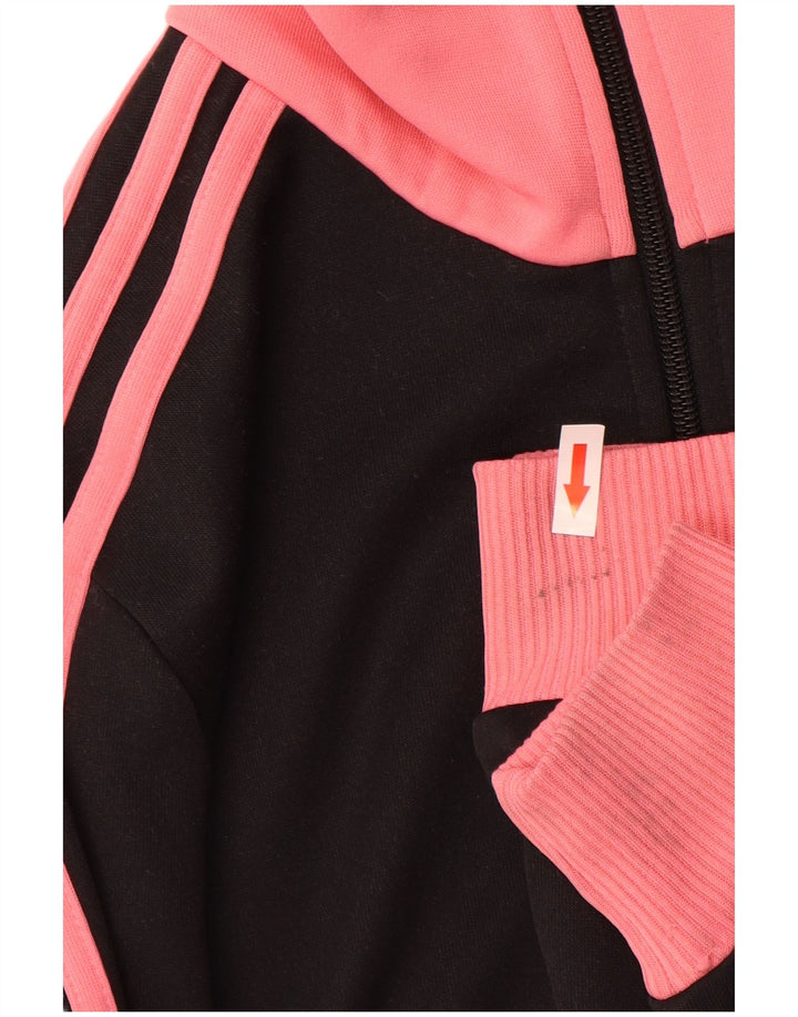 Adidas Grafisk træningsdragt topjakke til kvinder IT 42 Medium Sort Colourblock