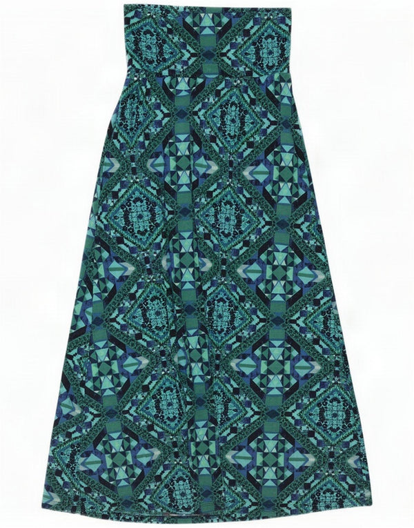Mossimo Dame Maxi Nederdel Medium W28 Flerfarvet Geometrisk Polyester
