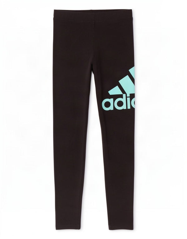 Adidas piger grafiske leggings 11-12 år sort bomuld