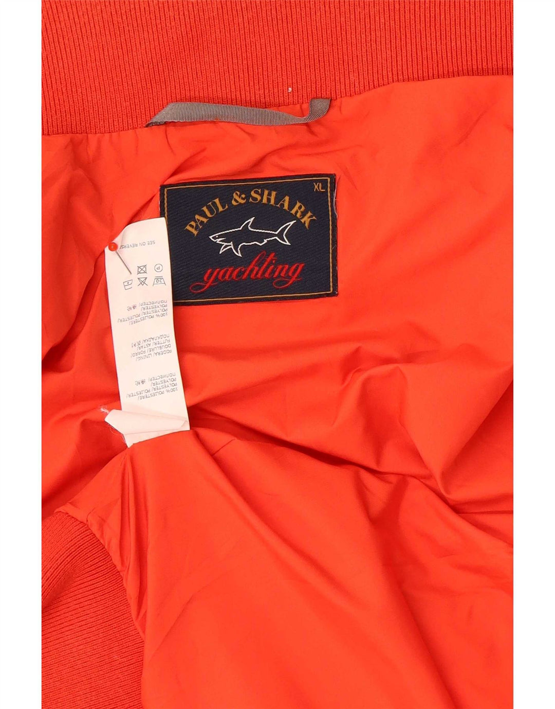Paul & Shark Herre Yachting Bomber Jacket UK 42 XL Rød Polyester