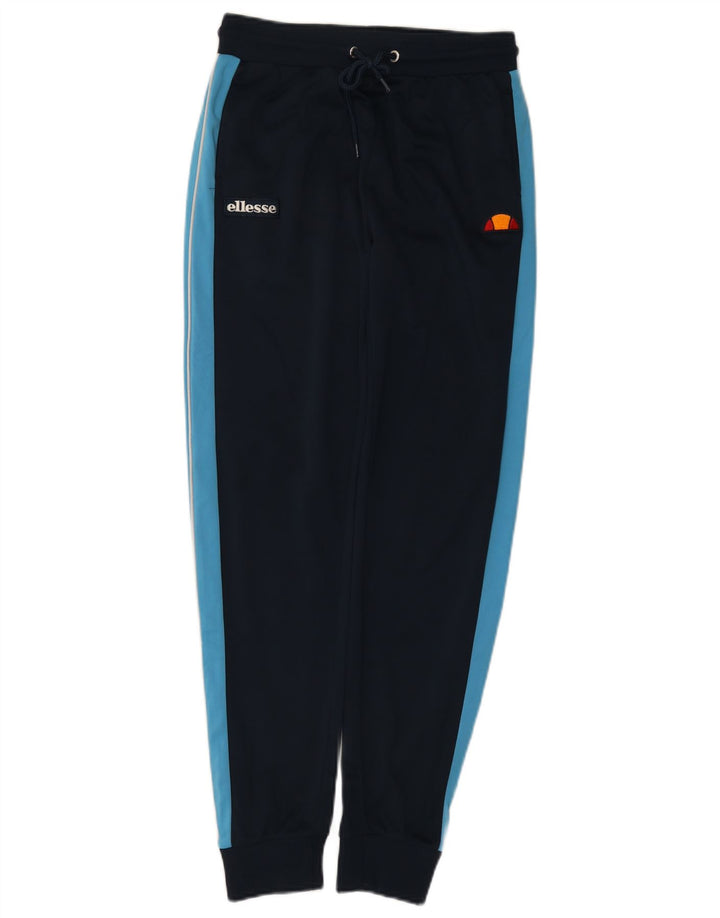 Ellesse Herre træningsdragt Bukser Joggers Small Navy Blue Colourblock