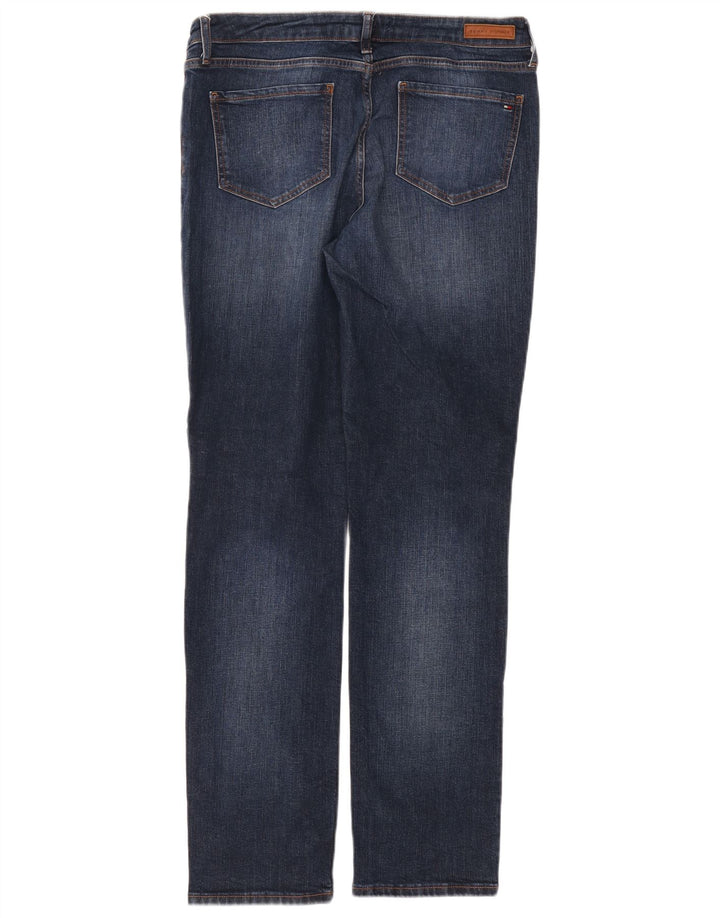 Tommy Hilfiger Dame Rom Straight Jeans W32 L32 Marineblå