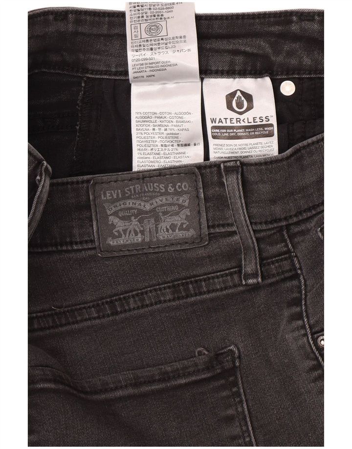 Levi's Womens 725 High Rise Bootcut Jeans W32 L32 Grå Bomuld