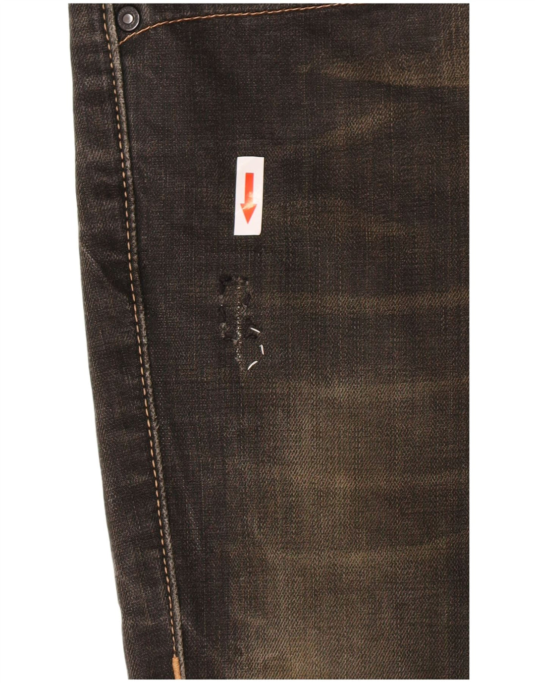 Levi's Dame 519 Slim Jeans W31 L32 Khaki Bomuld
