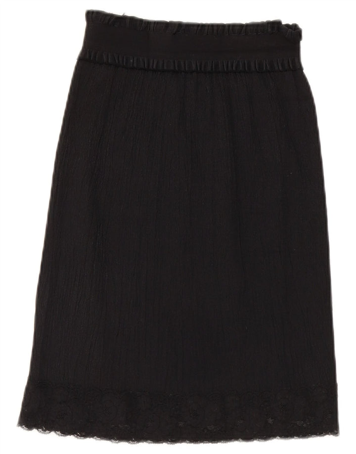 Vintage A-line nederdel til kvinder W26 lille sort