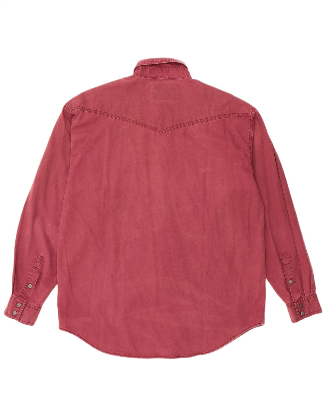 Wrangler Herreskjorte Medium Bourgogne bomuld