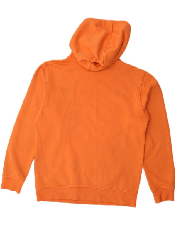 Adidas Dame Oversized Hoodie Jumper UK 8/10 Small Orange Bomuld