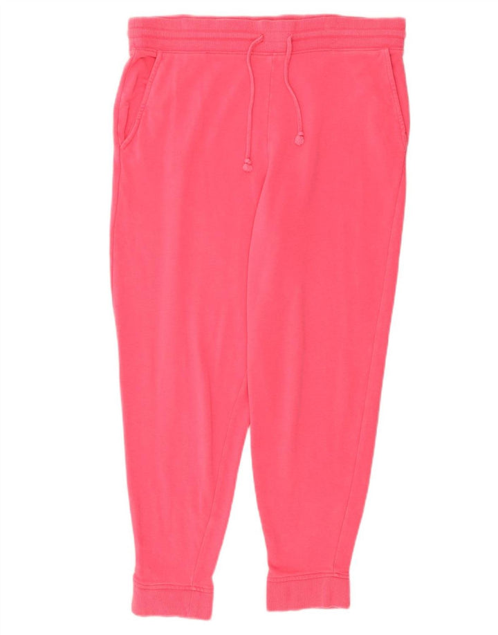 MARKS & SPENCER Træningsdragt til kvinder Joggers UK 16 Large Pink Bomuld