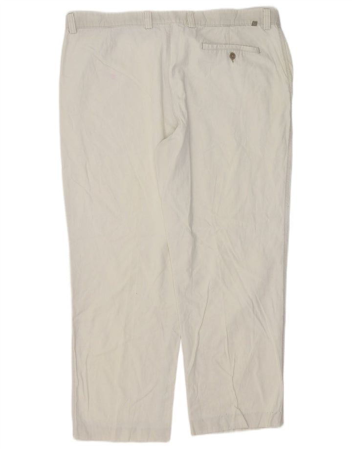 Farah Herre Weekend Straight Chino Bukser W38 L28 Off White