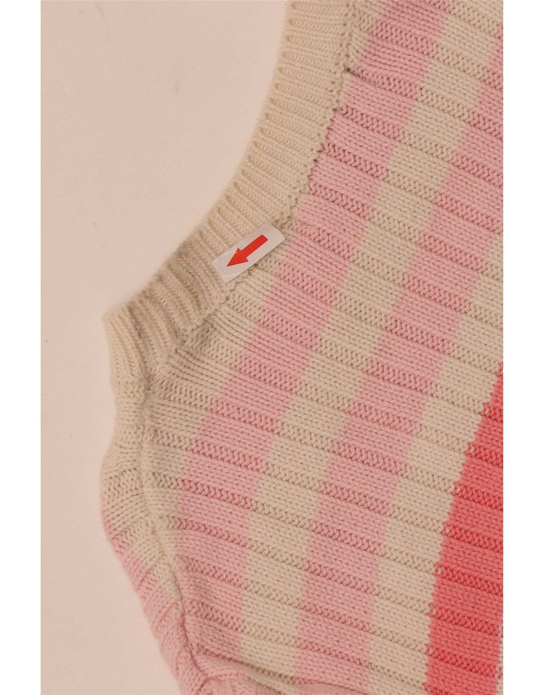 Marks & Spencer Dame Boat Neck Jumper Sweater UK 12 Medium Flerfarvet