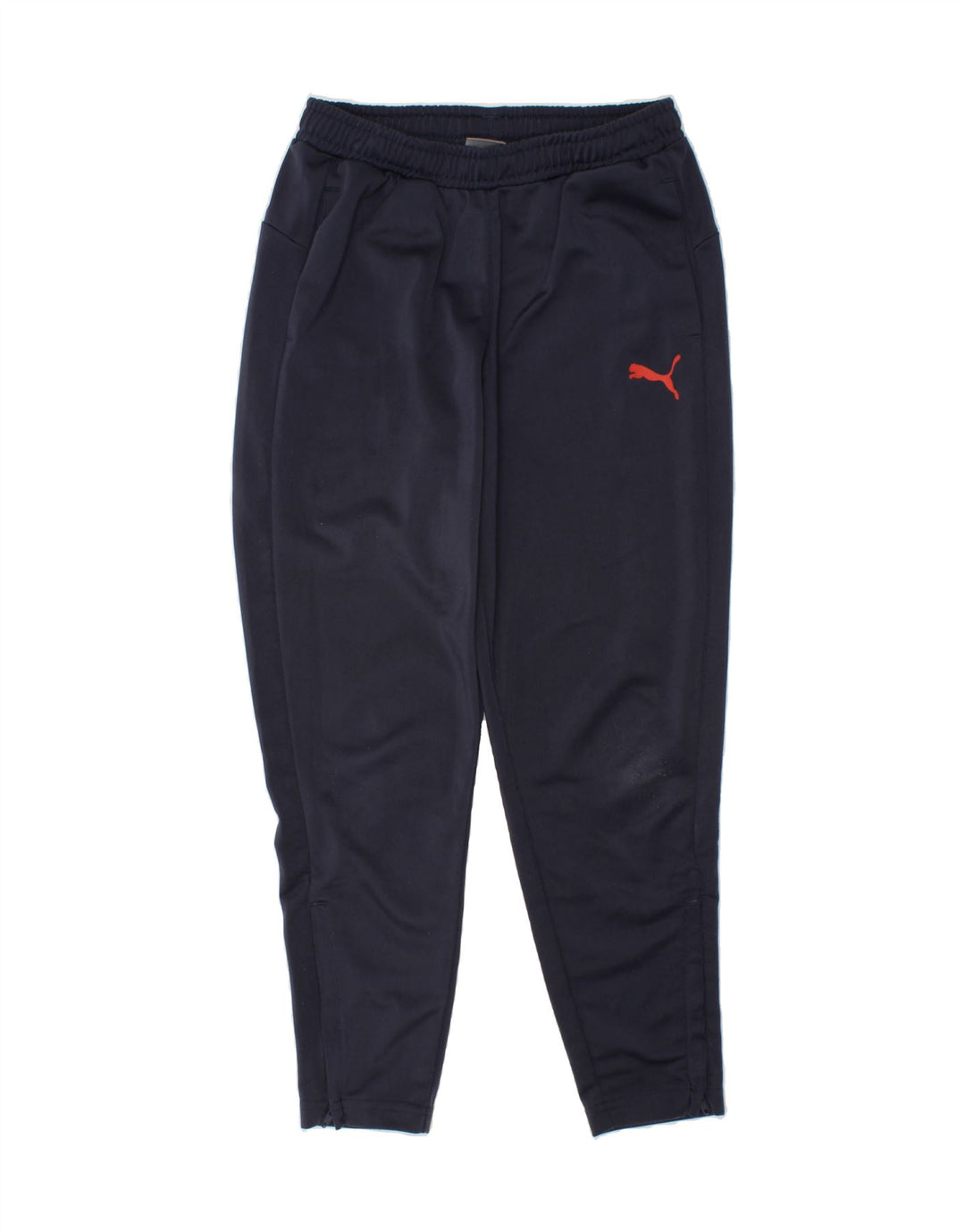 PUMA Boys Tracksuit Trousers 7-8 Years Small Navy Blue Vintage Puma and Second-Hand Puma from Messina Hembry 