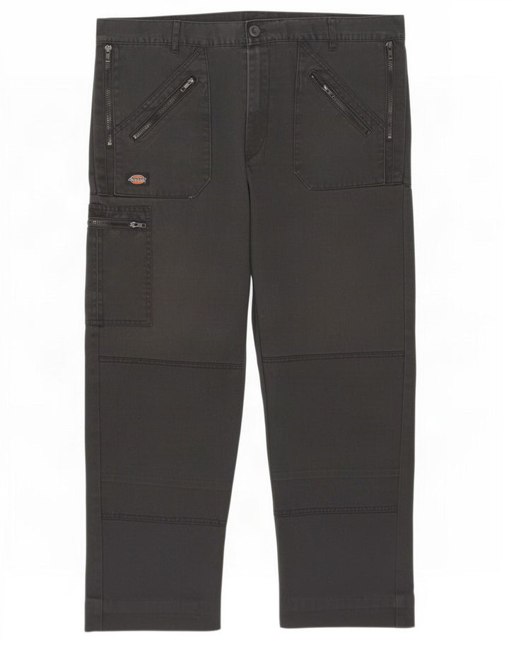 Dickies Herre Straight Cargo Bukser W42 L28 Sort Polyester