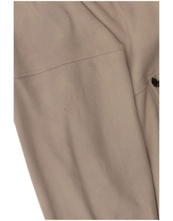 THE NORTH FACE Dame Oversized Fleece Jumper UK 16 Large White