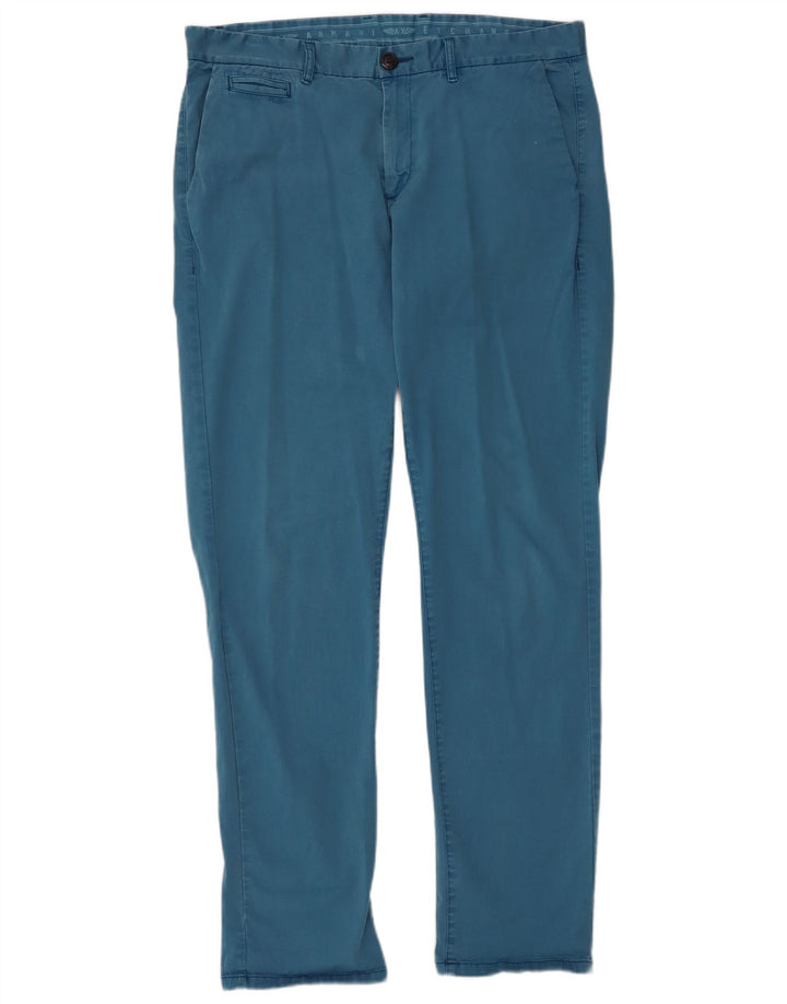 ARMANI EXCHANGE Herre Slim Chino Bukser W34 L32 Blå Bomuld