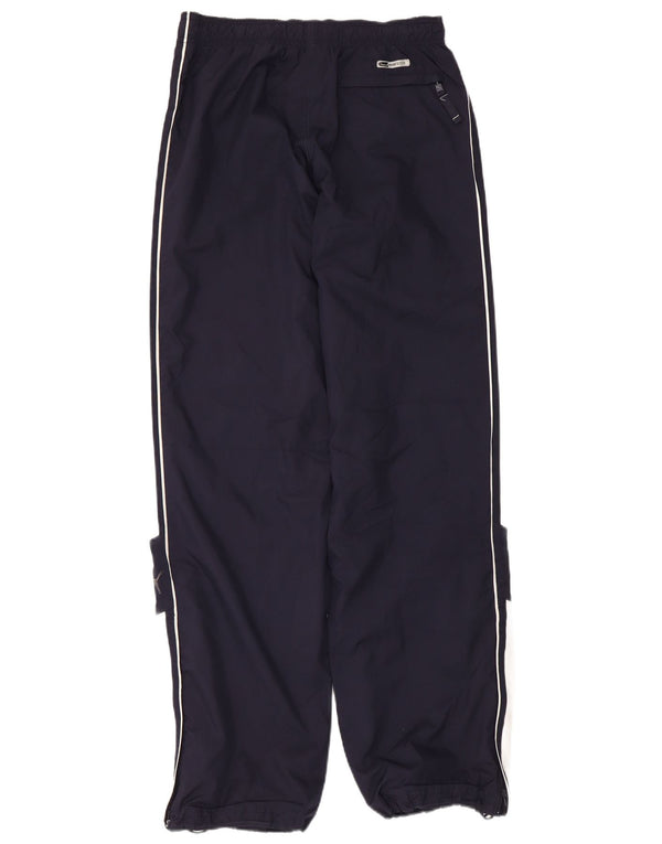 Puma Herre træningsdragt Bukser Joggers Large Navy Blue Colourblock Polyester