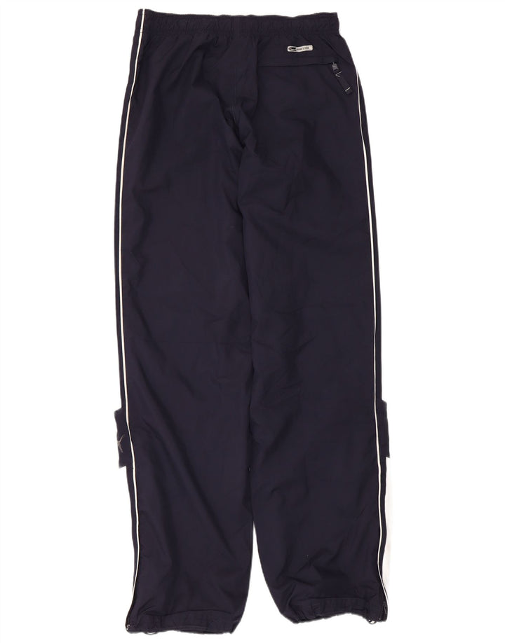 Puma Herre træningsdragt Bukser Joggers Large Navy Blue Colourblock Polyester