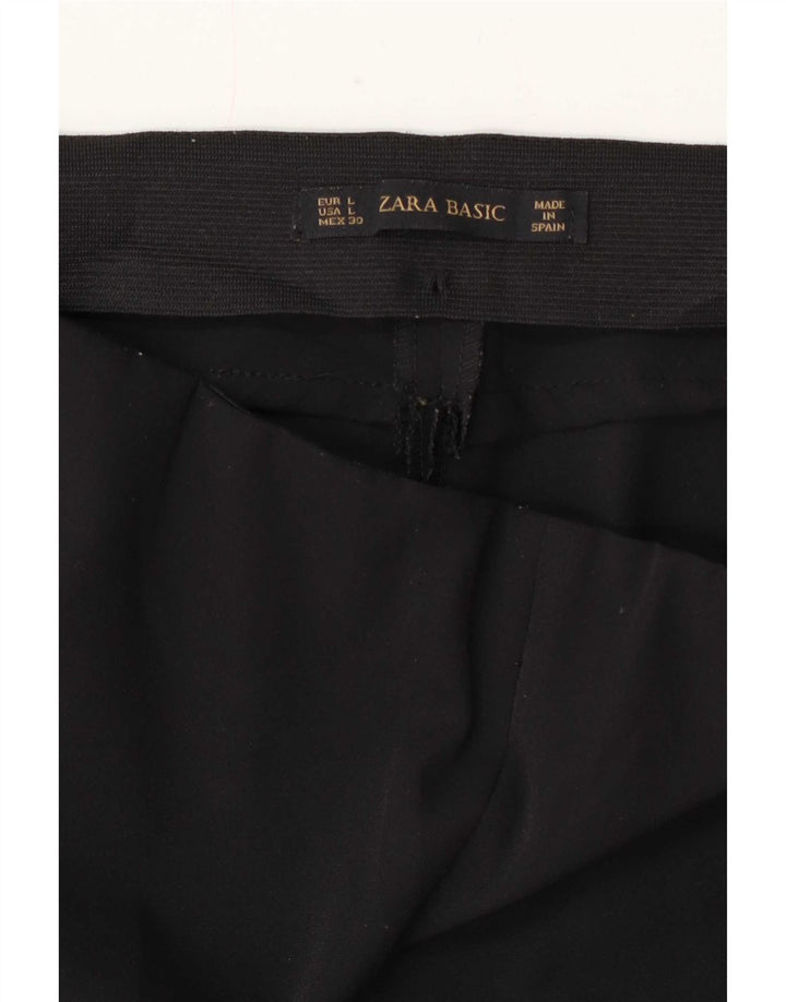 Zara Regular Casual Bukser Large W30 L27 Sort