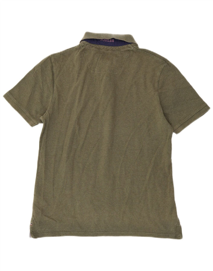 Joules Poloshirt med klassisk pasform til mænd Medium Khaki Bomuld