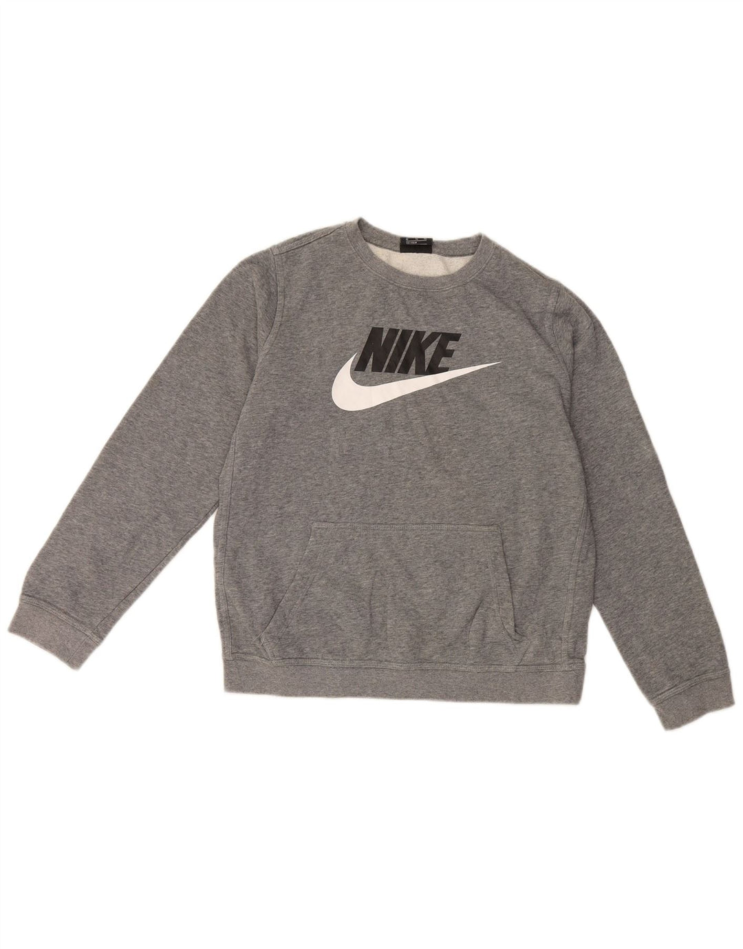 Nike Boys Graphic Sweatshirt Jumper 13-14 år XL Grå Bomuld