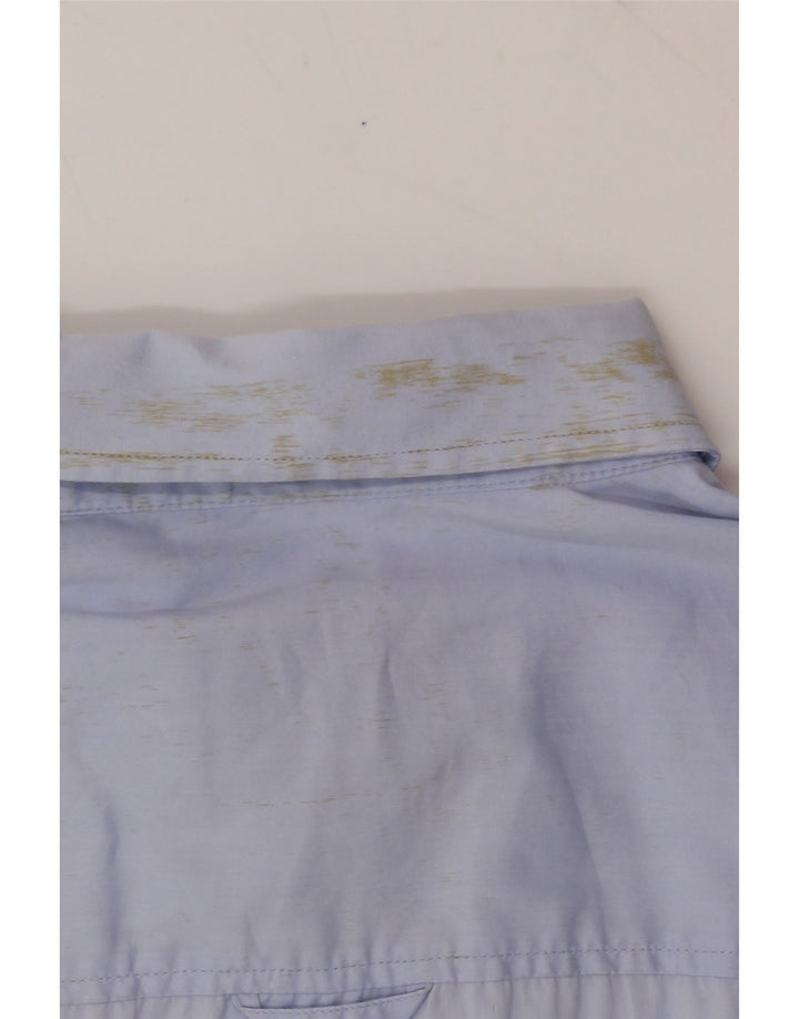 DOLCE & GABBANA Mens BRAD Shirt Size 41 16 Large Blue Cotton Vintage Dolce & Gabbana and Second-Hand Dolce & Gabbana from Messina Hembry 