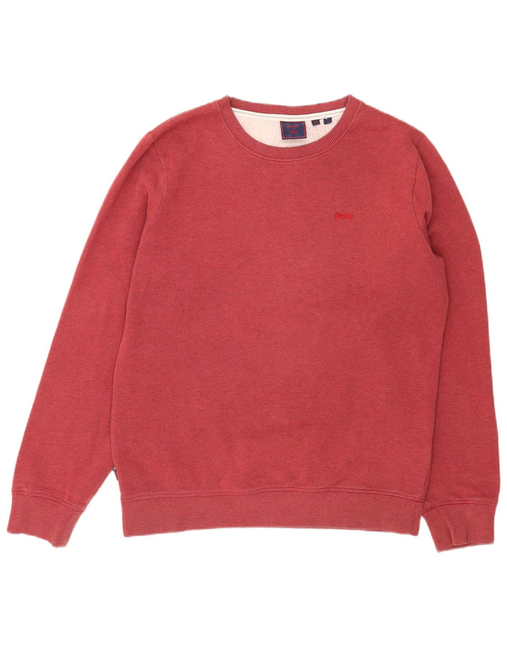 Superdry Sweatshirt til mænd, stor rød