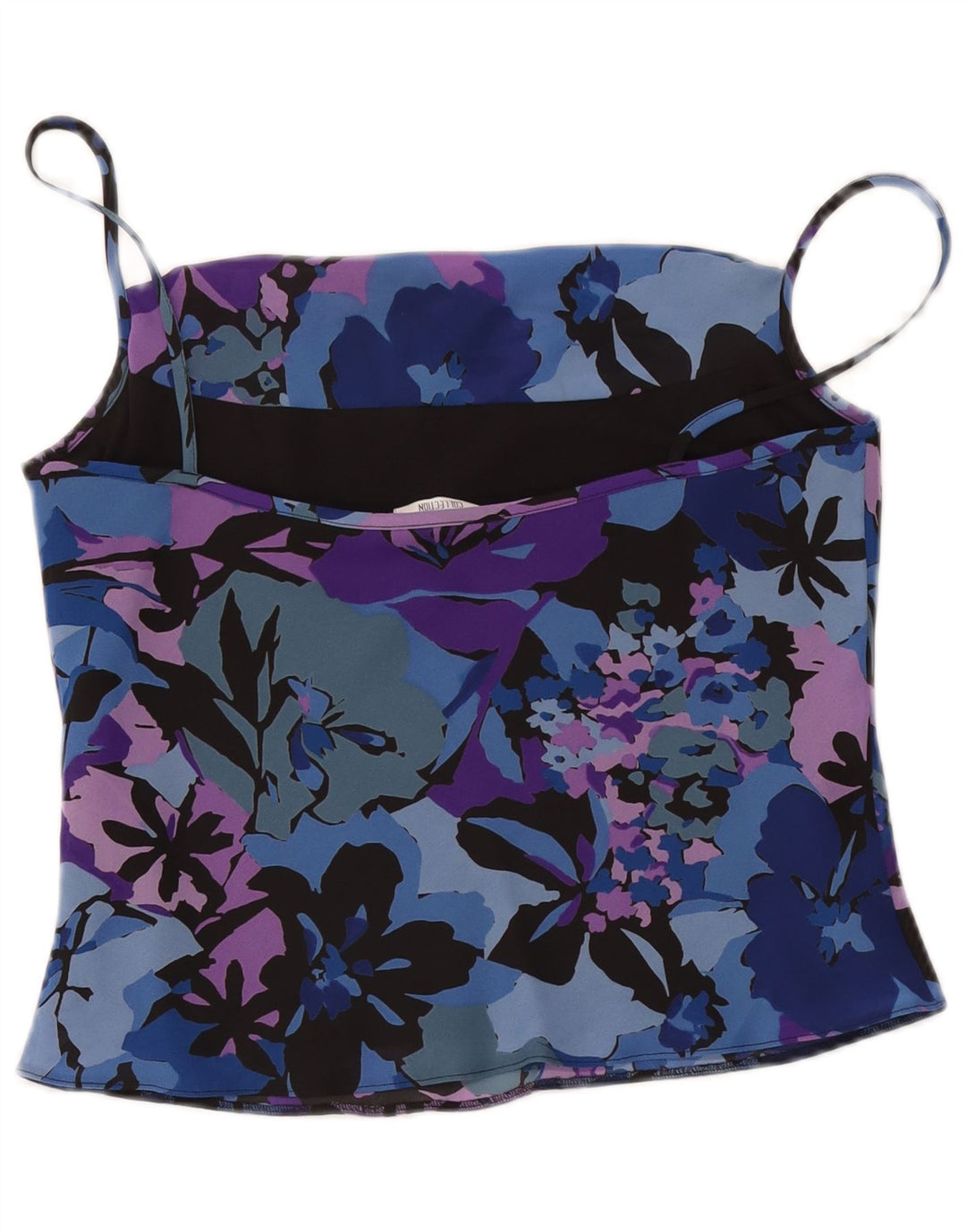 St. Bernard Dame Crop Cami Top UK 12 Medium Multicolored Floral