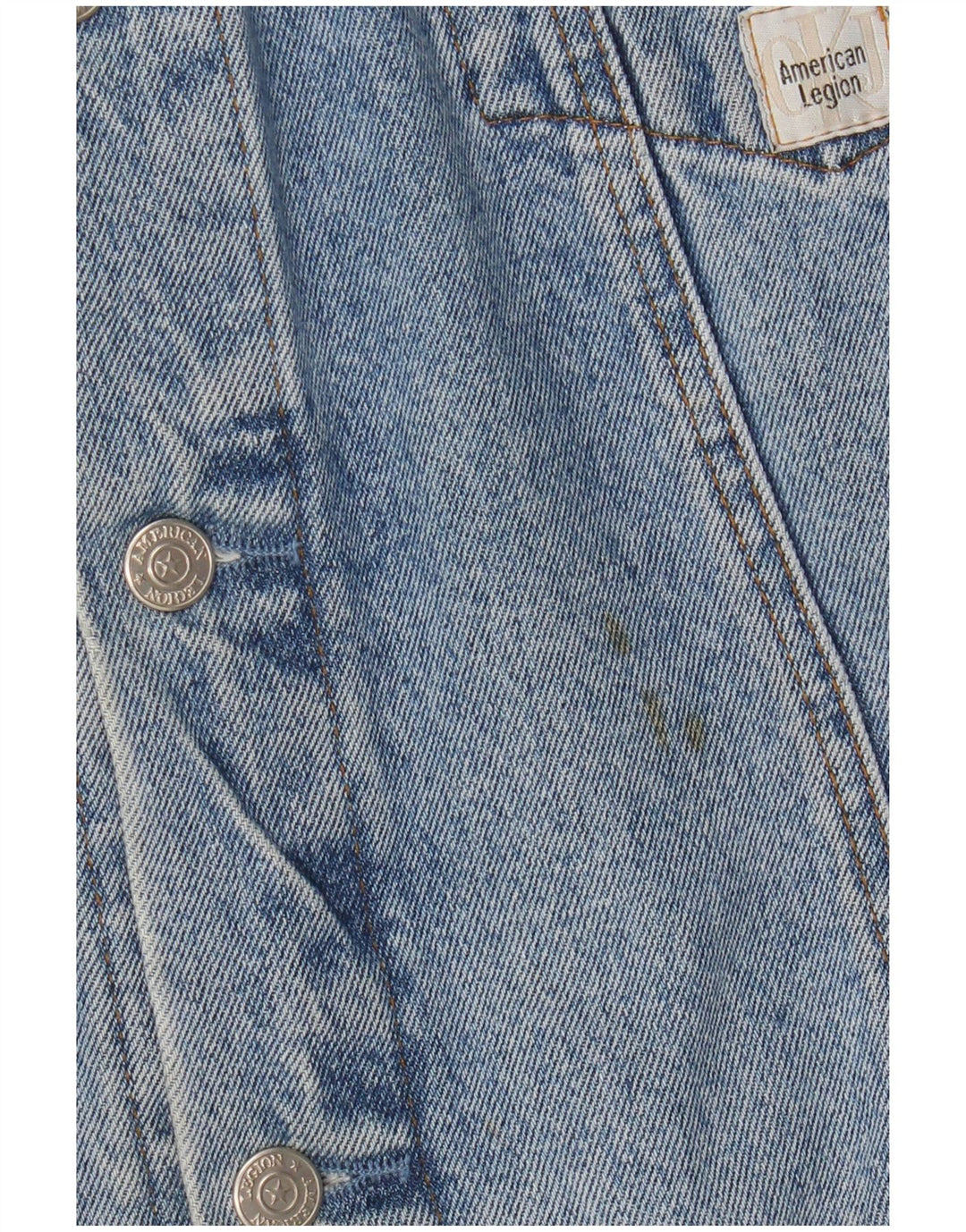 Vintage denimjakke til mænd UK 42 XL Blå