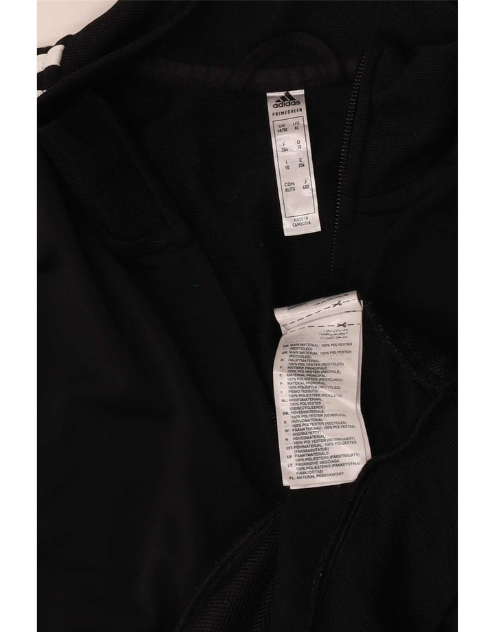 Adidas Træningsdragt til mænd Topjakke UK 48/50 XL Sort Polyester