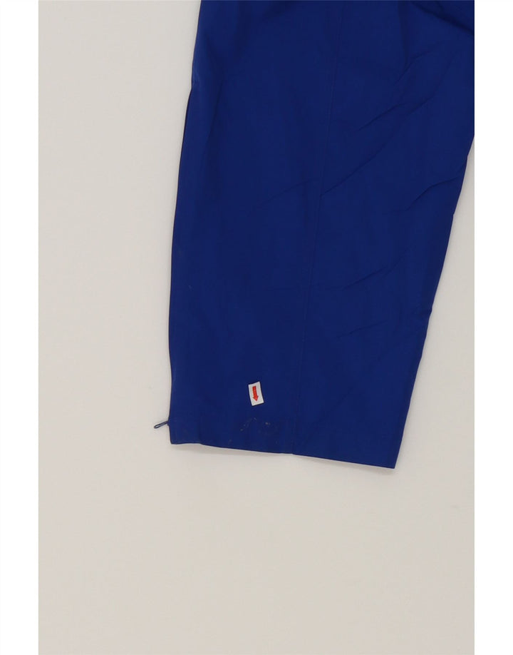 RUSSELL ATHLETIC Womens Graphic Tracksuit Trousers UK 8 Small  Blue Vintage Russell Athletic and Second-Hand Russell Athletic from Messina Hembry 