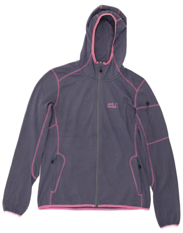 Jack Wolfskin Dame Hættetræningsdragt Topjakke UK 12/14 Medium Blue