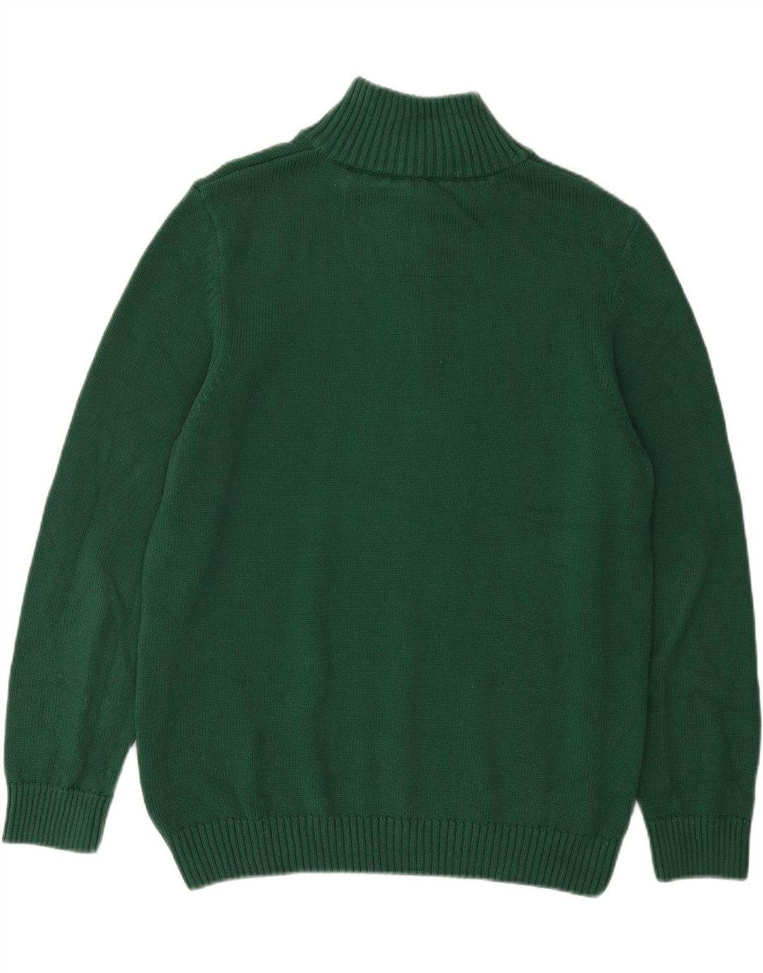 SUPERDRY Sweater med lynlås til mænd 2XL Grøn bomuld