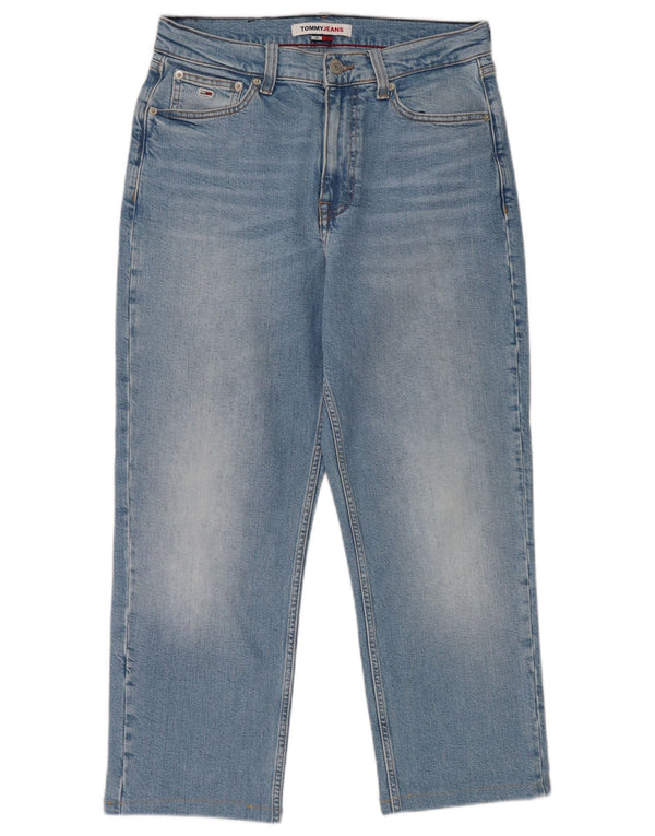 Tommy Hilfiger Kvinder Cropped Jeans W28 L23 Blå Bomuld