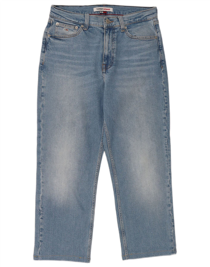 Tommy Hilfiger Kvinder Cropped Jeans W28 L23 Blå Bomuld