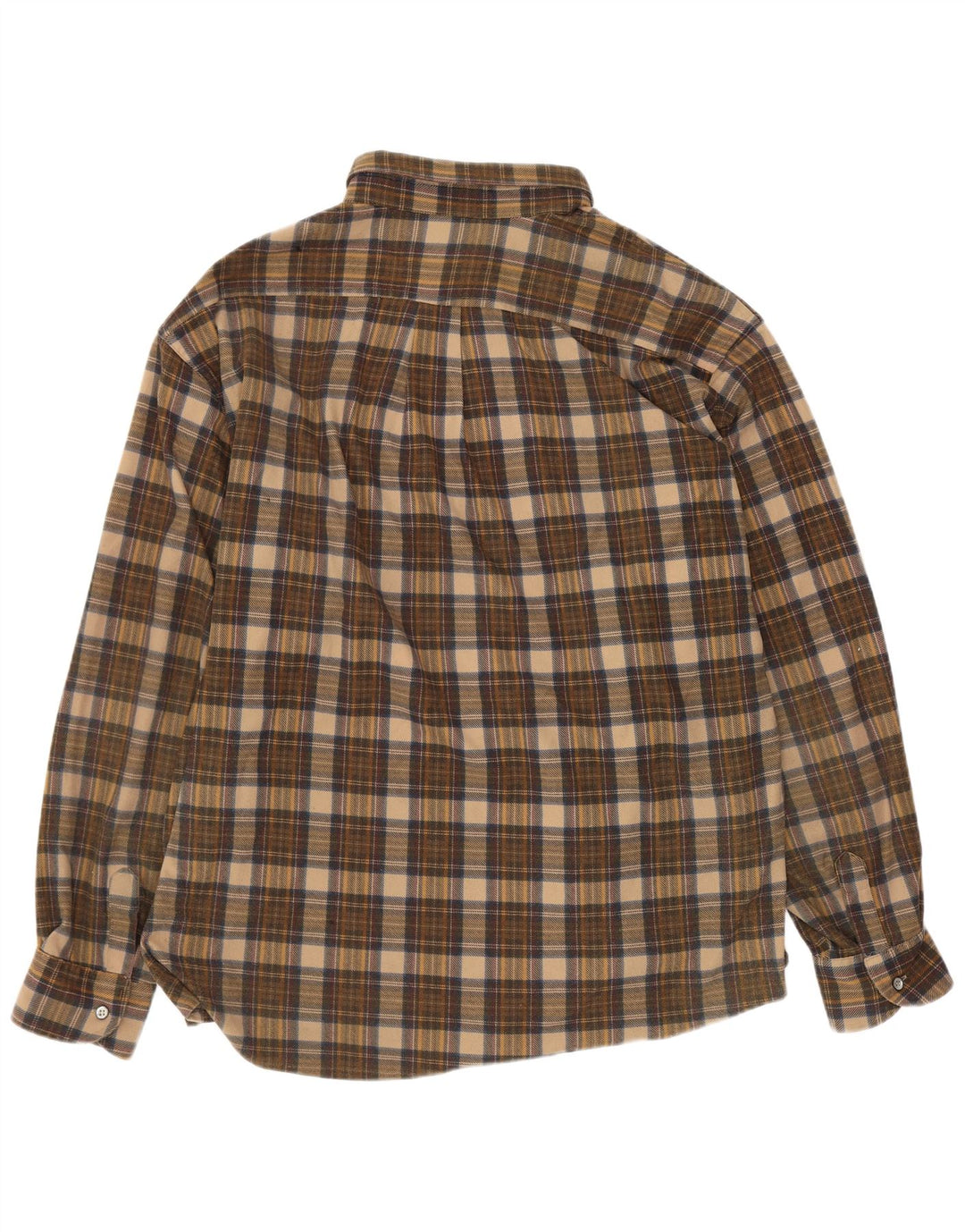 Aesse Herre Flanellskjorte XL Brun Plaid