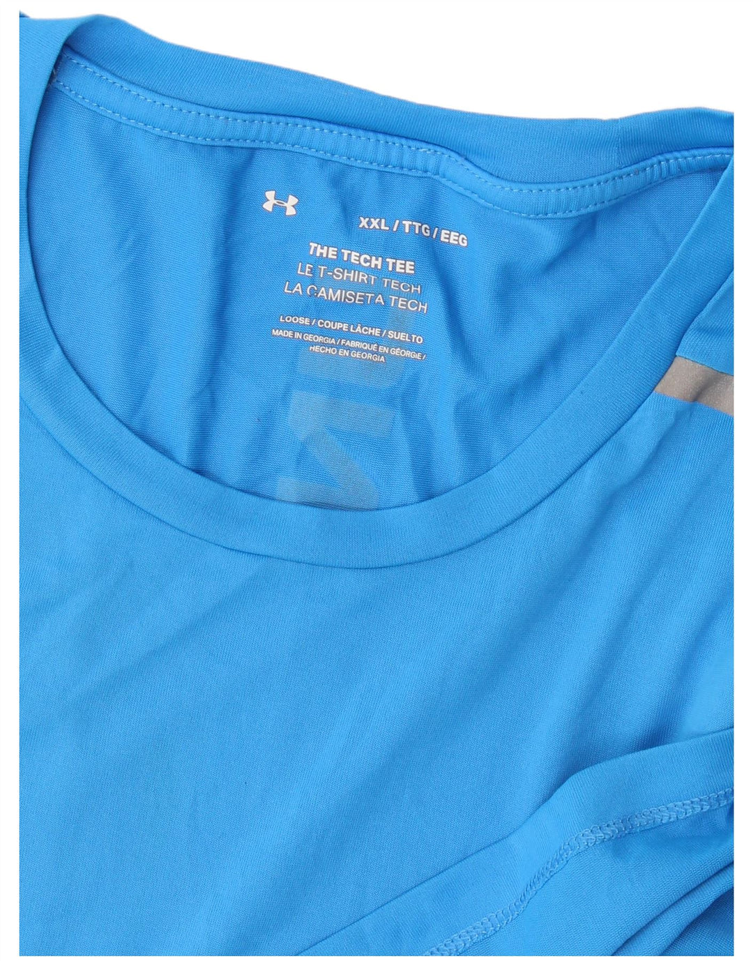 Under Armour Herre T-Shirt Top 2XL Blå