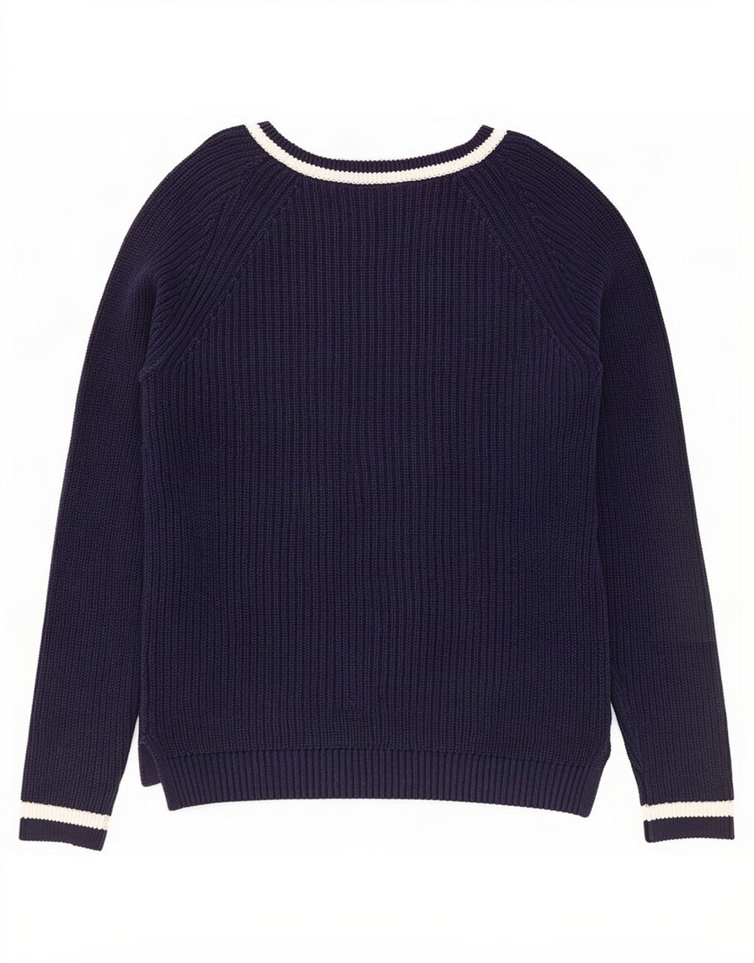 Gap Dame V-hals sweater UK 10 Small Navy Blue